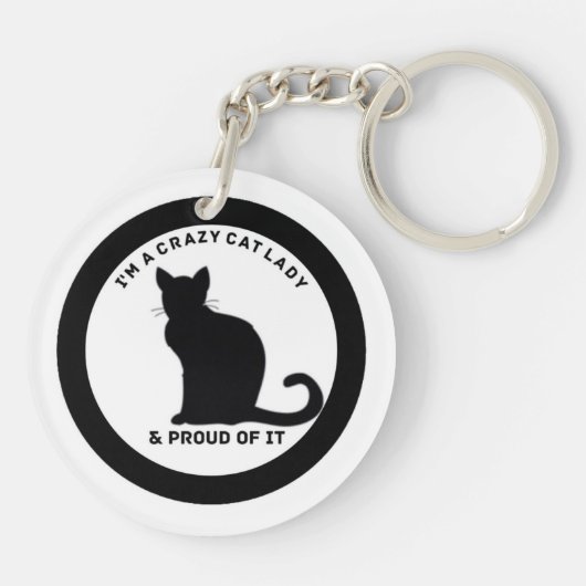 Dubbelzijdige acrylische sleutelhanger (Achterkant)