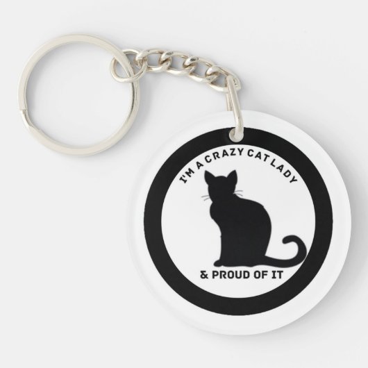 Dubbelzijdige acrylische sleutelhanger (Voorkant)