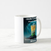 Dubbelzijdige afbeeldingen - Geen paniek - hebben Koffiemok (Voorkant rechts)