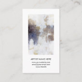 Dubbelzijdige Art Fotokunstenaar Visitekaartje (Achterkant)