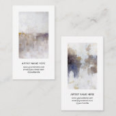 Dubbelzijdige Art Fotokunstenaar Visitekaartje (Voorkant / Achterkant)