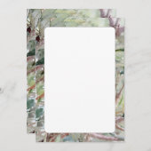 Dubbelzijdige Australische gebladerte Kaart (Voorkant / Achterkant)