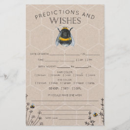 Dubbelzijdige Baby shower games