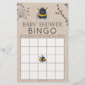 Dubbelzijdige Baby shower games (Achterkant)