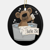 Dubbelzijdige badkamer keramisch ornament (Links)