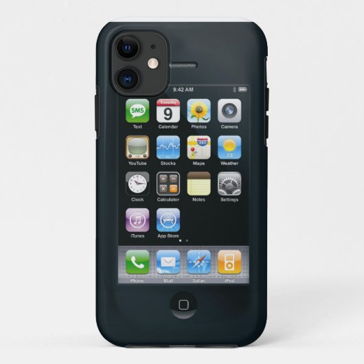dubbelzijdige behuizing Case-Mate iPhone case (Achterkant)