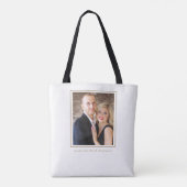 Dubbelzijdige Canvas tas met foto (Achterkant)