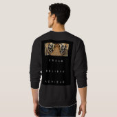 Dubbelzijdige dromen geloven dat je Mannen success Trui (Achterkant volledig)