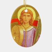 Dubbelzijdige Florian van Lorch (PM 03) Keramisch Ornament (Achterkant)