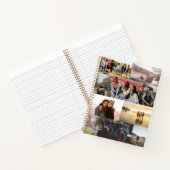 Dubbelzijdige fotocollage vrienden notitieboek (Binnen)