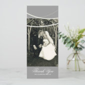 Dubbelzijdige fotokaart: Elegante lichtslingers Kaart (Staand voorkant)