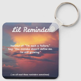 Dubbelzijdige fouten maken ons tot een menselijke  sleutelhanger