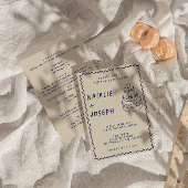 Dubbelzijdige handgeschreven Retro Cake Moderne Br Kaart