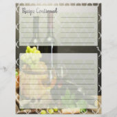 Dubbelzijdige Kaarten voor wijngaarden (Achterkant)