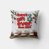 Dubbelzijdige Kerstmis in juli Kussen (Voorkant)