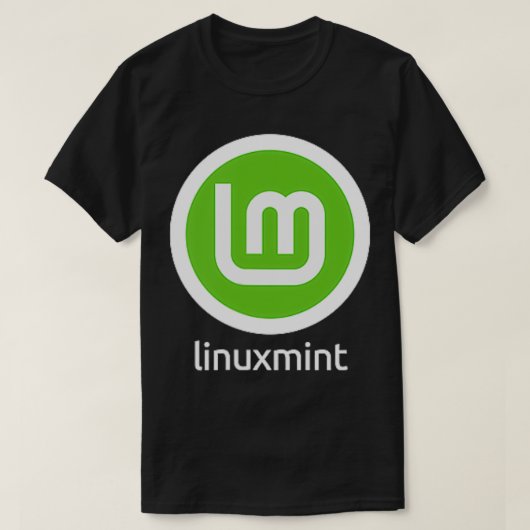 DUBBELZIJDIGE Linux Mint Comfortabele vertrouwde c T-shirt (Design voorkant)