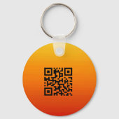 Dubbelzijdige Logo QR Code sleutelhanger (Achterkant)