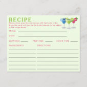 Dubbelzijdige Margs & Huwelijksrecept Kaart (Voorkant)