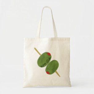 dubbelzijdige Martini-Canvas tas