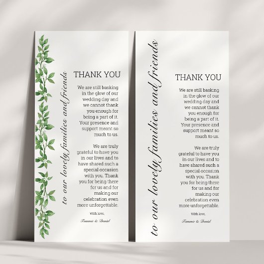 Dubbelzijdige minimalistische kalligrafie script b