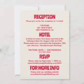 Dubbelzijdige moderne kleurrijke retro gewaagde br kaart (Achterkant)