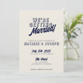 Dubbelzijdige moderne kleurrijke retro gewaagde br kaart (Staand voorkant)