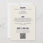 Dubbelzijdige moderne kleurrijke retro gewaagde br kaart (Achterkant)