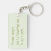 Dubbelzijdige Motivatie Sleutelhanger – Roze & Gro (achterkant)