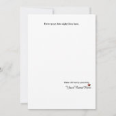  dubbelzijdige notitiekaart voor november (Achterkant)