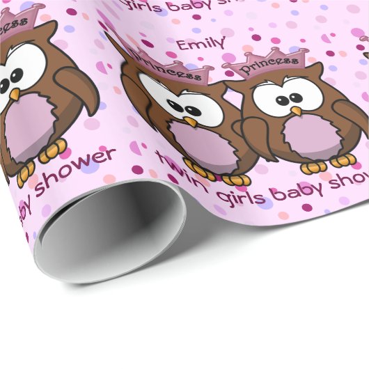 dubbelzijdige princse cadeaupapier (Rol Hoek)