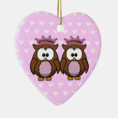 dubbelzijdige princse keramisch ornament (Rechts)