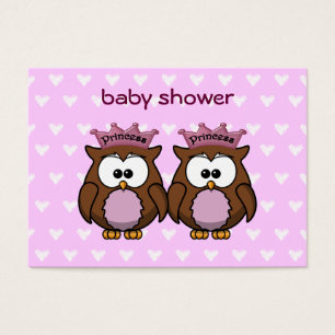 dubbelzijdige princse visitekaartje