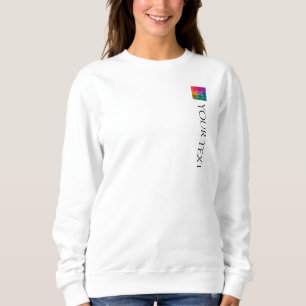 Dubbelzijdige print Dames Modern Elegant Trendy Trui