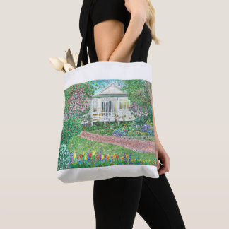Dubbelzijdige Print Mother's Garden Canvas tas