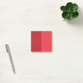 Dubbelzijdige rode getextureerde vierkante Post-it Post-it® Notes (Kantoor)