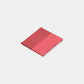 Dubbelzijdige rode getextureerde vierkante Post-it Post-it® Notes (Schuin)