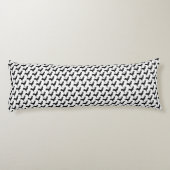 Dubbelzijdige schroef van het zwarte rooster lichaamskussen (Achterkant)