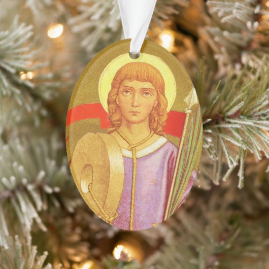 Dubbelzijdige St. Florian van Lorch (PM 03) Acryl Ornament (Boom)