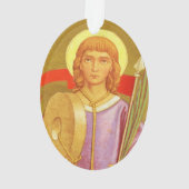 Dubbelzijdige St. Florian van Lorch (PM 03) Acryl Ornament (achterkant)