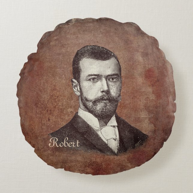 Dubbelzijdige steampunkfietsen op maat van de loss rond kussen (Voorkant)