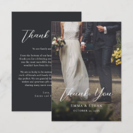 Dubbelzijdige Trouw Trouwkaart Met Foto Save The Date