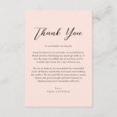 Dubbelzijdige trouwkaart met foto save the date (Achterkant)