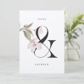 dubbelzijdige uitnodigingskaart kaart (Staand voorkant)