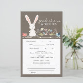 Dubbelzijdige voorspelling van een klein Bunny-Bab (Staand voorkant)