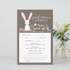 Dubbelzijdige voorspelling van een klein Bunny-Bab