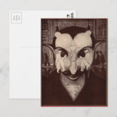  dubbelzinnig duivelBriefkaart Briefkaart (Voorkant / Achterkant)