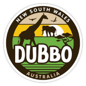 Dubbo, Nieuw-Zuid-Wales Australië Sticker