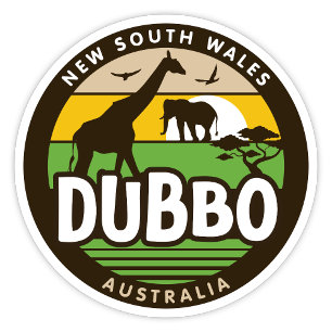 Dubbo, Nieuw-Zuid-Wales Australië Sticker