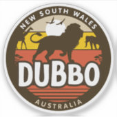Dubbo, NSW Australië Sticker (Voorkant)