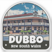 Dubbo, NSW Australië Sticker (Voorkant)